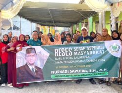 Reses di Balikpapan Timur, Nurhadi Soroti Kebutuhan Rumah Sakit dan Infrastruktu